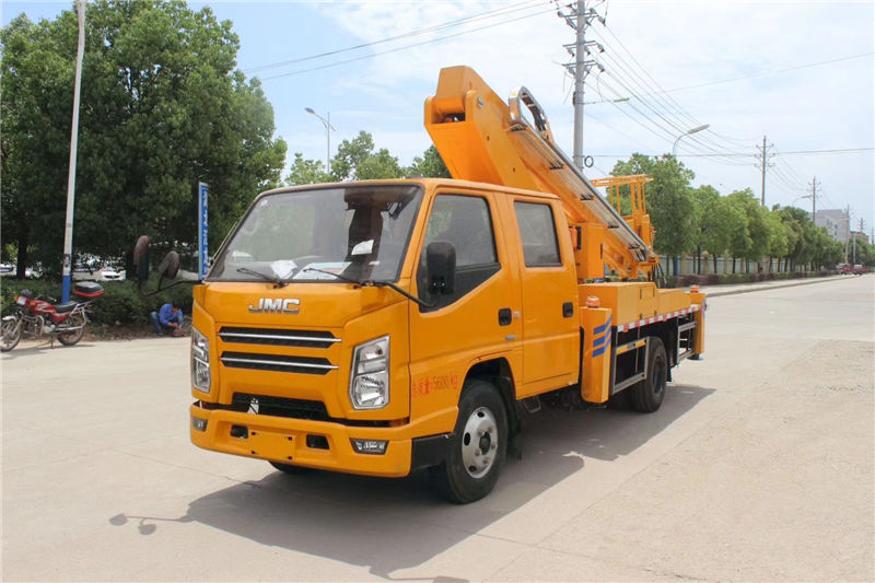 國六江鈴雙排17.5米高空作業(yè)車