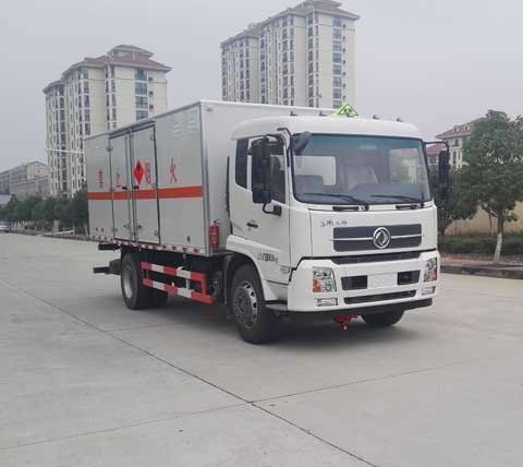 大力牌DLQ5180XRQ5型易燃氣體廂式運輸車