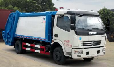 大力牌DLQ5080ZYSC5型壓縮式垃圾車