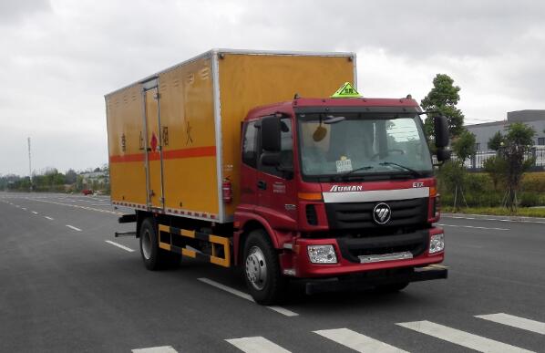 大力牌DLQ5160XRQB5型易燃氣體廂式運輸車