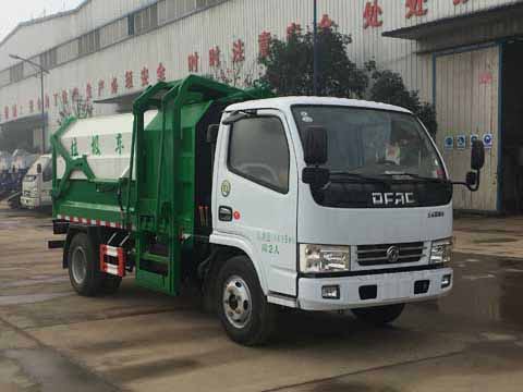 6方壓縮式對(duì)接垃圾車