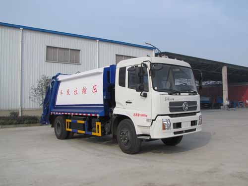 東風(fēng)天錦壓縮式垃圾車