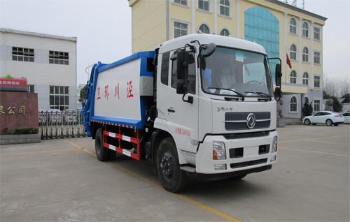 天威緣牌TWY5160ZYSE5型壓縮式垃圾車